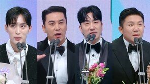 최우수상 조세호 “♥아내, 결혼해줘서 고마워”