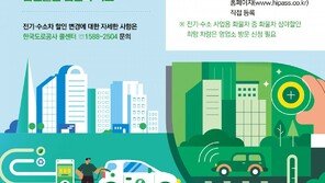 전기·수소차 고속도로 통행료 할인 2027년까지 연장