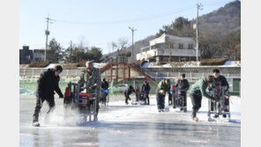 화천은 ‘산천어축제’ 준비 작업 한창