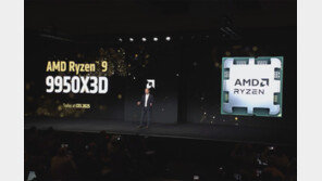 [CES 2025] AMD, 9950X3D·라이젠 AI 맥스 등 공개··· ‘라인업 더 촘촘히’