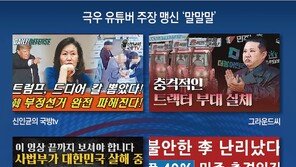 고령층 넘어 MZ까지 극우 유튜버에 ‘솔깃’