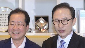 조기대선 국면, MB 주가 오른다…김문수 이어 홍준표 찾아