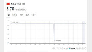 어! 베트남 환율이 갑자기 1/10로 ‘뚝’…하나은행 ‘입력 오류’ 해프닝