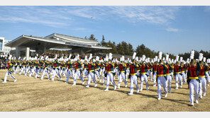 육군3사관학교, 사관생도 435명 입학식…2년간 장교수업