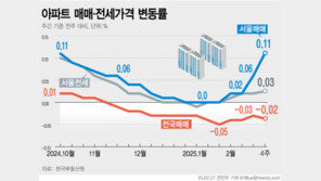 서울 아파트값 상승폭 더 커졌다… ‘잠·삼·대·청’ 오름세 지속