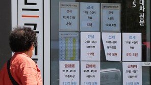 올해 서울 아파트 월세 거래가 전세 앞질렀다