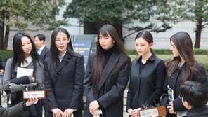뉴진스 “활동 잠정 중단”…어도어 “일방적 선언 안타까워”