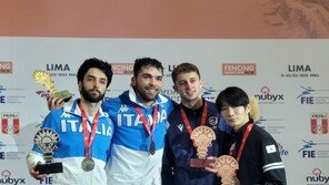 펜싱 남자 플뢰레 이광현, 리마 그랑프리 동메달 획득