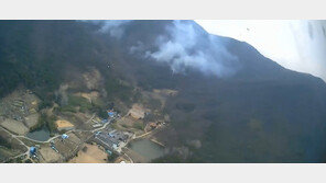 쓰레기 태우다 옮겨 붙은 ‘김해 산불’…나흘 만에 불길 잡아