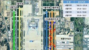인천공항 제2활주로 9월 말 운영 재개…총 4개 활주로 동시 가동