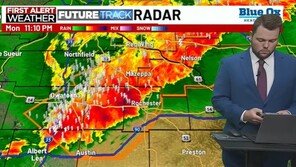 “여보, 대피해”…폭풍 생방송 중 문자한 美기상캐스터, 1500만뷰 폭발