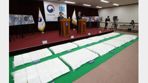  부산신항서 코카인 600㎏ 적발…역대 두번째 규모, 2000만명 투약분