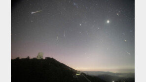 오늘 밤 ‘유성우’ 우주쇼 펼쳐지는데…밤하늘 가리는 먹구름