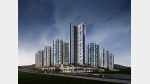 총 1744가구 대단지… 북수원 나들목으로 강남권 30분대 진입