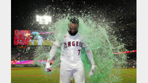 물벼락 세리머니