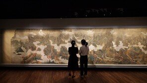 금강산을 한 폭에 담아