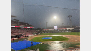 중부지방 폭우 여파…프로야구 수원 LG-KT전 이틀 연속 취소