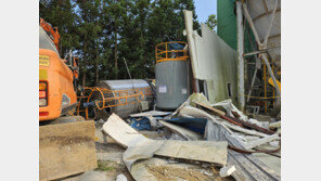 작업전 환기도 송기마스크도 없었다…순천 레미콘공장 탱크 청소중 2명 사망·1명 중태