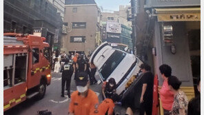 홍대입구역 인근 택시 돌진…“알 수 없는 이유로 속도 높아져”