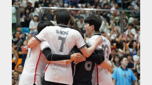 남자 배구, 동아시아선수권 4강서 홍콩 3-1 제압…결승 진출