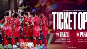 국대 경기 응원할 땐 ‘카스’… 축구협회와 공식 파트너십 체결