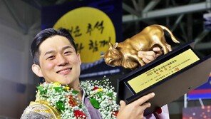 노범수, 추석장사씨름대회 태백장사 등극…통산 24번째 장사