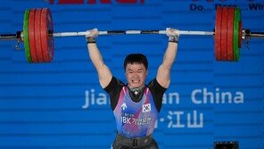 역도 손현호, 세계선수권 남자 79㎏급 용상 동메달