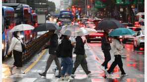 수도권·강원 중심 비 차츰 전국 확대…13~14일 호우특보 가능성