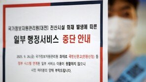 국정자원 중단 시스템 248개 재가동…복구율 35%