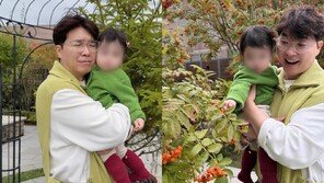 “사랑해요 J” 박수홍, 1살 딸 공개…김다예 판박이 인형 비주얼