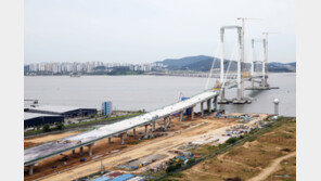 제3연륙교 양쪽에 휴식-체험 테마공원