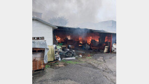 남양주 가구공장서 불…1시간여 만에 큰 불길 잡혀