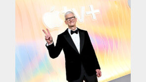 CEO가 직접 팔았다…팀 쿡, 아이폰17 에어 들고 中 라이브 방송 등장