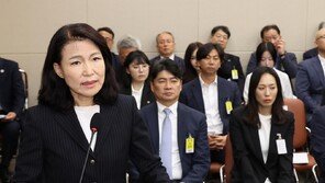국감 출석 이진숙 “대통령 한 사람한테 밉보이면 이렇게 되나”