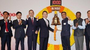 LG전자 印법인, 상장 첫날 韓본사 시총 넘어