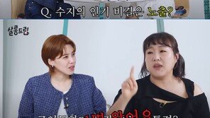 ‘군통령’ 이수지 “배 가리라는 DM 100개 받고 일부러 노출”