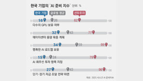 “韓기업 중 ‘AI 선두’ 8%뿐… AI 인프라 글로벌 수준 못미쳐”