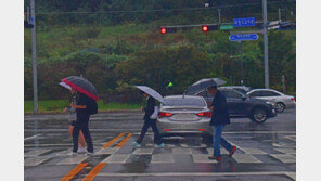 수도권 최대 50㎜·제주 최대 70㎜…오전까지 빗줄기