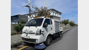 제주에선 도로청소차도 ‘자율주행’