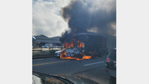 군산서 화재로 메가트럭 등 차량 3대 소실…4780만원 피해