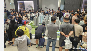 ‘회천중앙역 파라곤’ 흥행 몰이… 3일간 1만7000명 인파