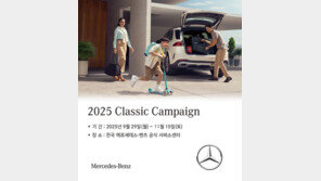 메르세데스-벤츠 코리아, ‘2025 클래식 캠페인‘ 실시