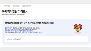 [단독]복지위기 알림 앱 접수 10건중 3건 구체조치 없어