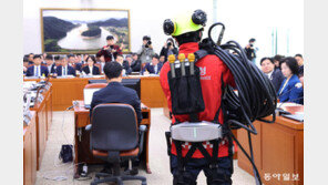 국감에 등장한 산불 진화 웨어러블 로봇