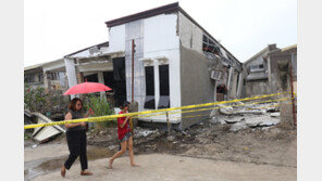필리핀 산티아고서 규모 5.8 지진 …진원 깊이 10km로 얕아