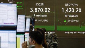 코스피, 3900선 앞두고 ‘주춤’…삼전·SK하닉 하락 전환