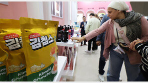 수출 붐업 코리아… ‘김치 과자’도 한몫