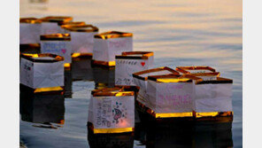 러 쿠르스크 학생들, 파병 북한군에 “감사합니다” 등불 보내