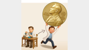 노벨상 수상자 10명 중 4명, 업적 이룬 기관과 상 받은 기관 달랐다[박재혁의 데이터로 보는 세상]