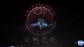 1만5947대 드론 환상적 군무…中, 동시 비행 세계 신기록